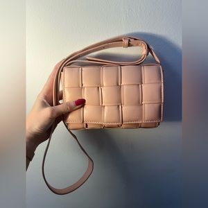 Bellini cross body woven stitch bag. Brand new. Never used with tags.